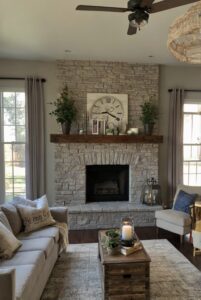 Read more about the article How do you arrange furniture around a fireplace in the living room?