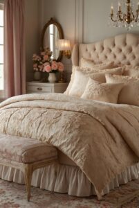 Read more about the article How to create a romantic bedroom with soft and delicate bedding?