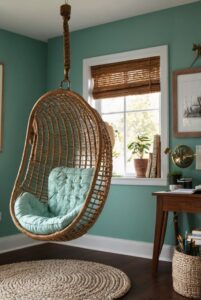 Read more about the article How to incorporate a hanging chair into your home office for a fun seating option?