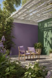 Read more about the article 2024 Trendy 5 Palettes SW Paint colors with Jungle Green and Wisteria for your room