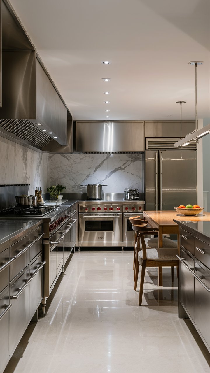 KITCHEN Modern appliances and sleek, functional designs.