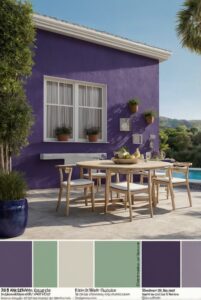 Read more about the article 2024 Trendy 5 Palettes SW Paint colors with Mint Green and Royal Purple for your room