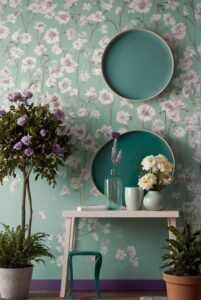 Read more about the article 2024 Trendy 5 Palettes SW Paint colors with Sea Green and Orchid Purple for your room