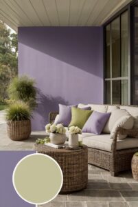 Read more about the article 2024 Trendy 5 Palettes SW Paint colors with Chartreuse and Lavender Mist for your room