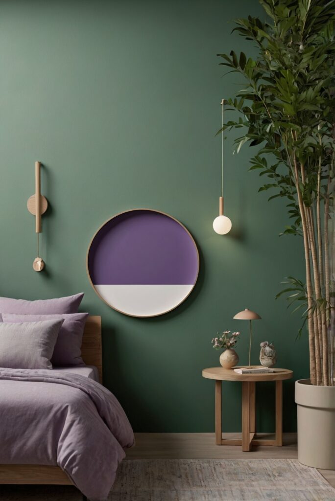 1. Home interior design, space planning 2. Interior bedroom design, kitchen designs 3. Living room interior, designer wall paint 4. Primer paint for walls, color matching painting 5. Home paint colors, forest green and orchid purple