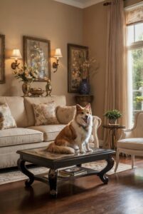 Read more about the article How can you arrange furniture to accommodate pets in the living room?