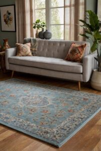 Read more about the article How can you use rugs to define different areas within an open-plan living space?