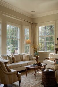 Read more about the article How do you arrange furniture in a living room with a bay window?