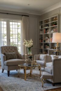 Read more about the article How do you arrange furniture in a living room with a home office space?