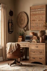 Read more about the article How to create a farmhouse-style home office with a rustic chair?