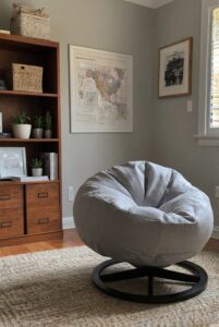 Read more about the article How to incorporate a bean bag chair into your home office for a casual seating option?