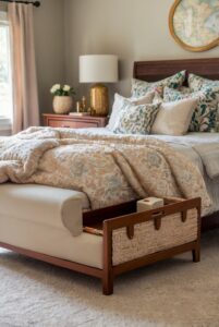 Read more about the article How to style your bed with a functional bed tray or caddy?