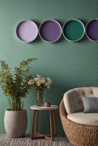 Read more about the article 2024 Trendy 5 Palettes SW Paint colors with Jade Green and Violet for your room