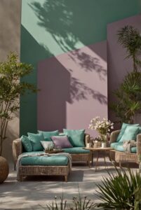 Read more about the article 2024 Trendy 5 Palettes SW Paint colors with Sea Green and Mauve for your room