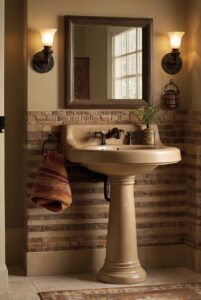 Read more about the article What are some considerations for choosing a pedestal sink with a towel bar?