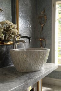 Read more about the article What are some considerations for choosing a vessel sink with a waterfall faucet?