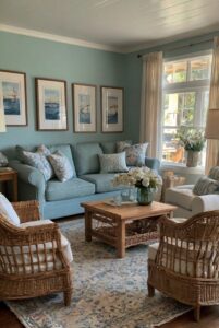 Read more about the article What are some furniture arrangement ideas for a coastal-inspired living room?