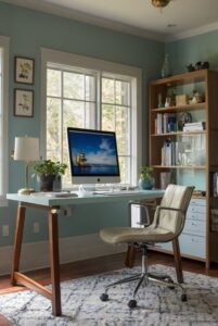 Read more about the article What are some ways to use a writing desk for a classic home office setup?