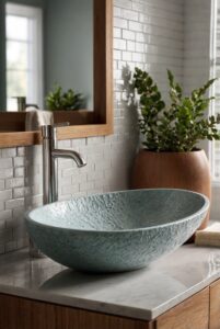 Read more about the article What are the benefits of using a vessel sink with a unique shape?