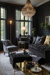 Read more about the article Stunning Black Living Room Ideas: Top 5 Tips for a Modern Look