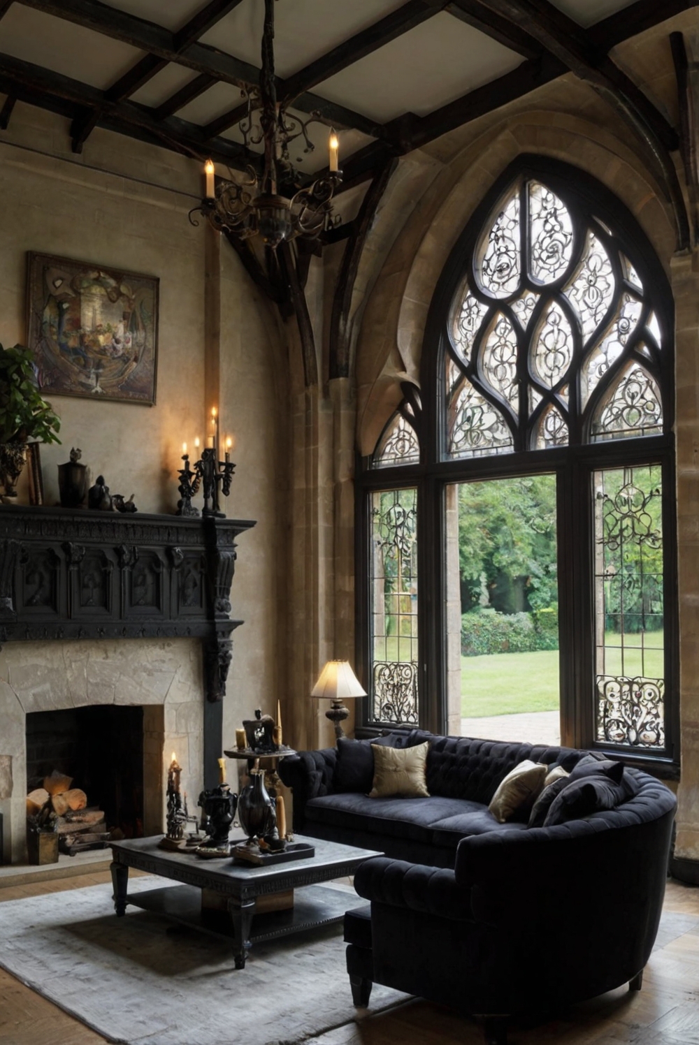 Gothic home decor, Gothic interior design, Gothic furniture, Gothic style, Dark home decor