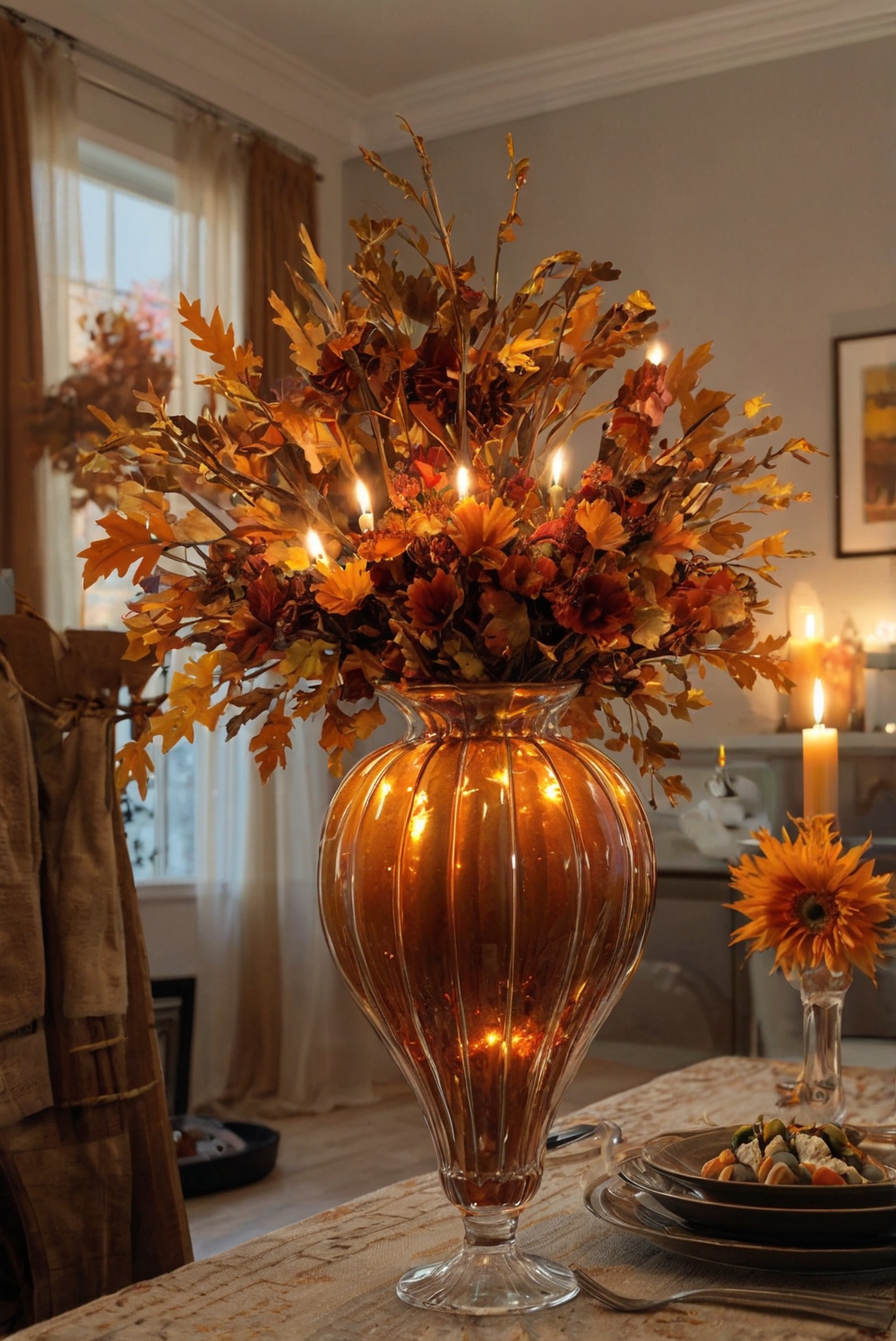 Thanksgiving decor ideas, Thanksgiving home decorations, Thanksgiving room design, Thanksgiving table settings, Fall home decor