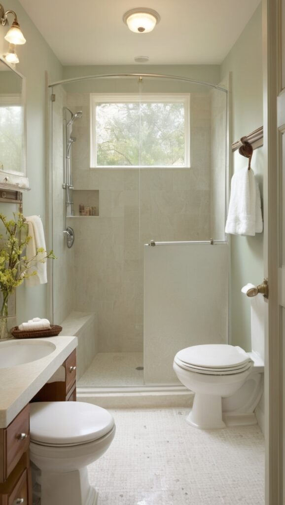 small bathroom renovation, small bathroom makeover, bathroom remodel ideas, budget bathroom remodel, bathroom renovation cost