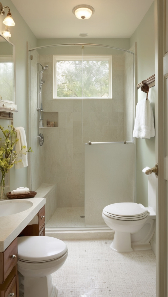 small bathroom renovation, small bathroom makeover, bathroom remodel ideas, budget bathroom remodel, bathroom renovation cost 