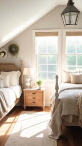 Read more about the article What makes a cozy farmhouse bedroom so inviting? ?