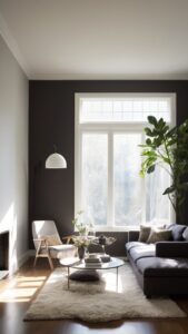 Read more about the article How can I achieve a cozy atmosphere in a dark minimalist living room? ?