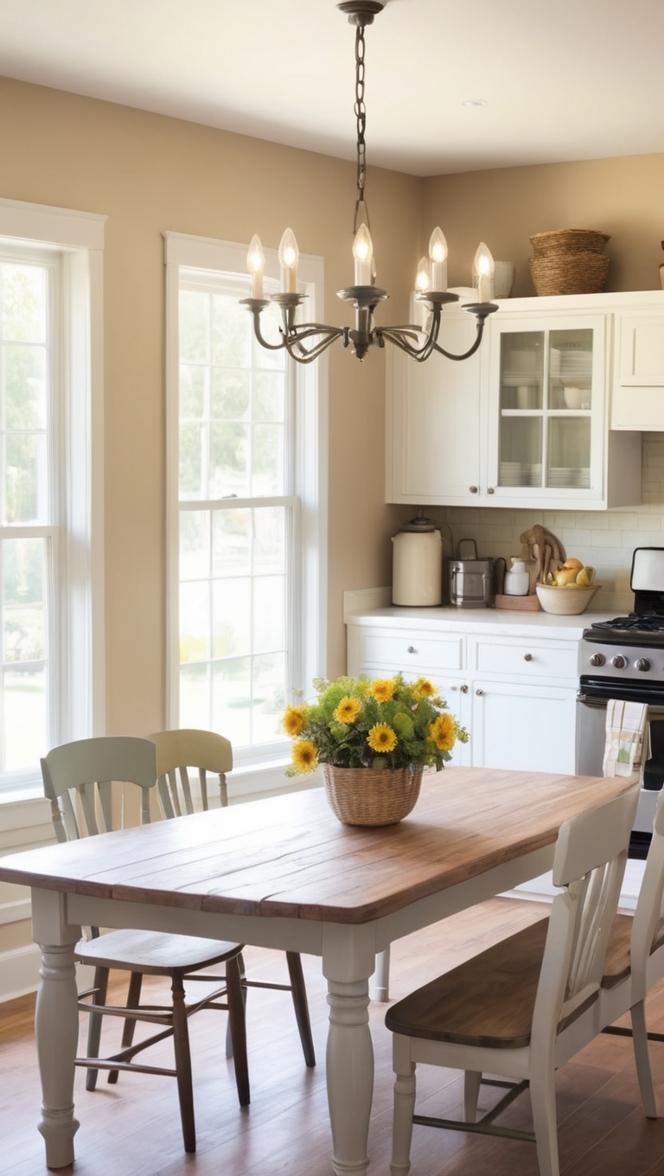 farmhouse dining table, rustic kitchen table, country kitchen table, farmhouse style table, farmhouse wooden table