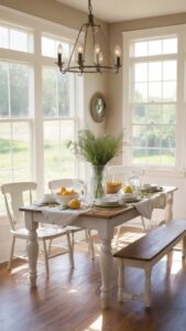 Read more about the article How can I decorate my farmhouse kitchen table for a cozy feel? ?