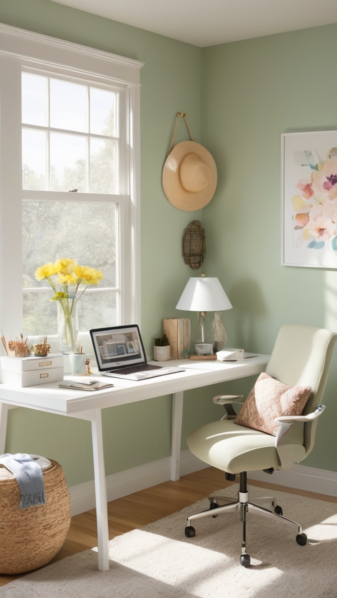 home office furniture, small home office, compact home office, home office setup, modern home office