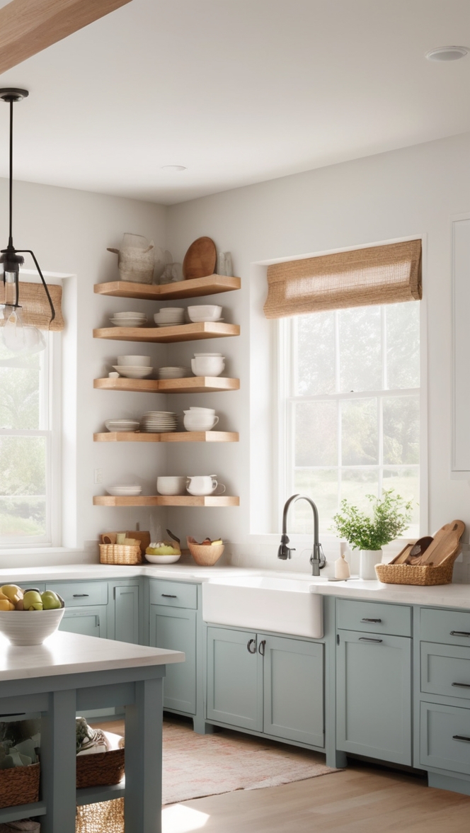 modern kitchen design, farmhouse style kitchen, rustic farmhouse decor, contemporary farmhouse kitchen, industrial farmhouse kitchen