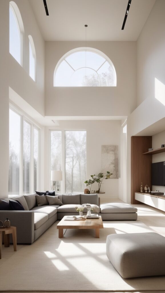 modern living room design, luxury home decor, minimalist interior design, contemporary furniture, elegant home accessories