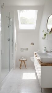 Read more about the article How can I style my bathroom with white bathroom tiles? ?
