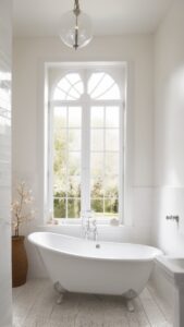 Read more about the article How do I create a modern white tiles bathroom? ?