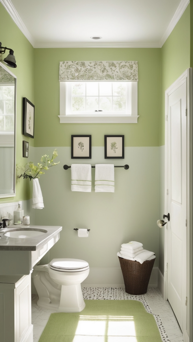 bathroom design, green tiles, black fixtures, modern bathroom, luxury bathroom