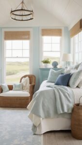 Read more about the article How can I decorate a coastal farmhouse bedroom? ?