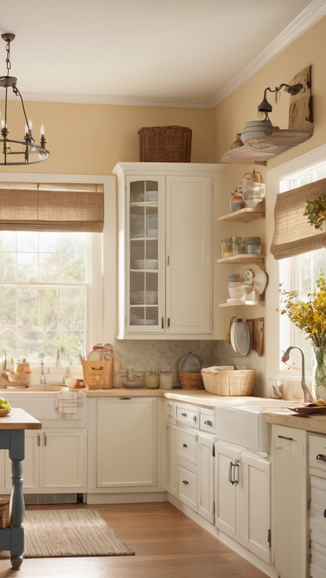 farmhouse kitchen decor, rustic kitchen ideas, vintage kitchen design, country kitchen cabinets, cottage kitchen inspiration