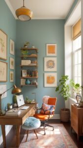 Read more about the article What makes a cozy eclectic home office stand out? ?