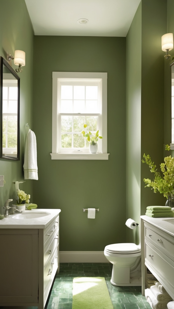 dark green bathroom decor, dark green bathroom tiles, dark green bathroom paint, dark green bathroom vanity, dark green bathroom accessories 