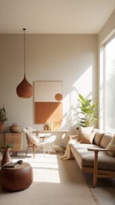 Read more about the article How can I create an earthy minimalist living room? ?