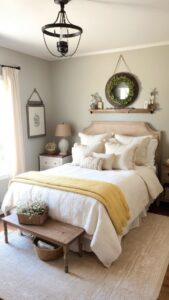 Read more about the article How can I create a cozy farmhouse chic bedroom? ?