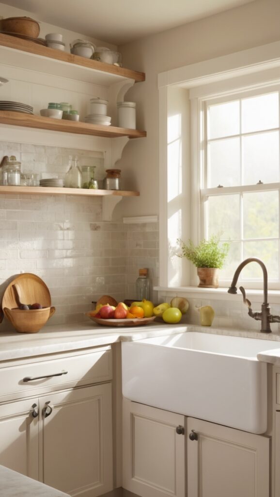 farmhouse kitchen decor, rustic kitchen backsplash, farmhouse style backsplash, country kitchen backsplash, vintage kitchen backsplash