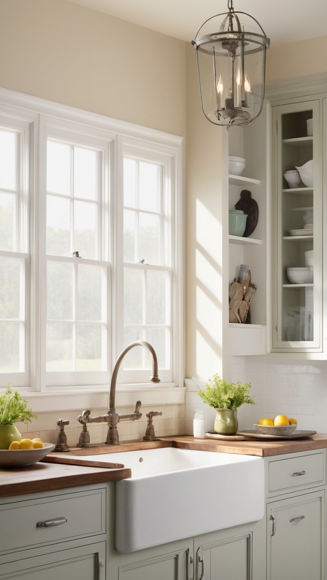 farmhouse sink, apron front sink, farmhouse kitchen, retro sink, kitchen remodel