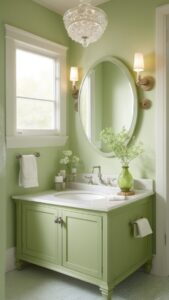 Read more about the article How can I find a stylish and eco-friendly green bathroom vanity? ?