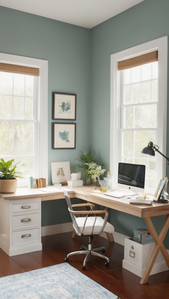 masculine home office decor, executive home office design, luxury home office furniture, sophisticated work from home setup, stylish man cave office