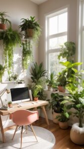 Read more about the article How can I make my home office with plants cozy? ?