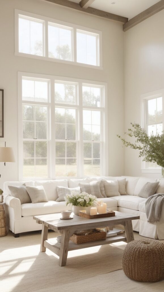 modern farmhouse decor, farmhouse living room furniture, rustic farmhouse style, farmhouse home decor, farmhouse chic design